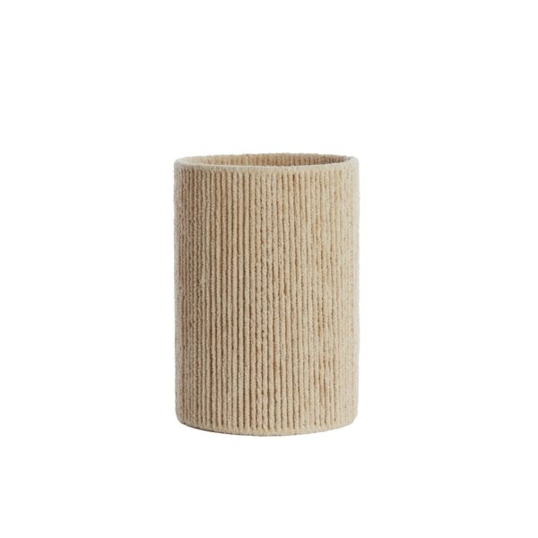 Light & Living Kap cilinder 25-25-36 cm MEDANA chenille crème