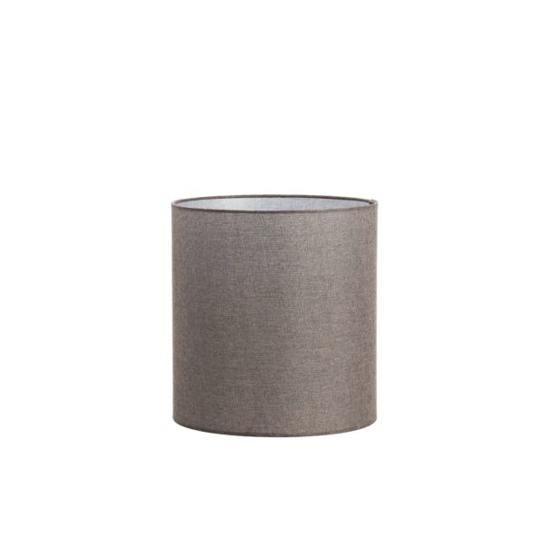 Light & Living Kap cilinder 30-30-32 cm BRANFO linnen donker bruin