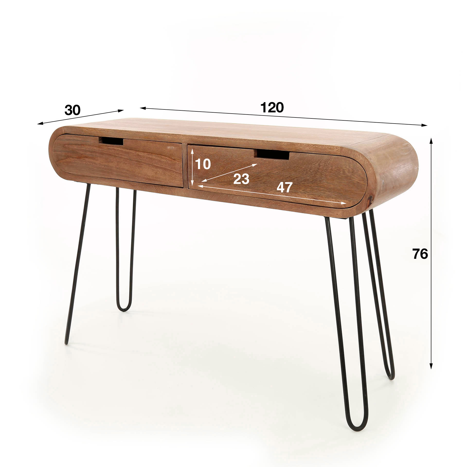 Zijlstra Hal-/kaptafel Barrel 2L