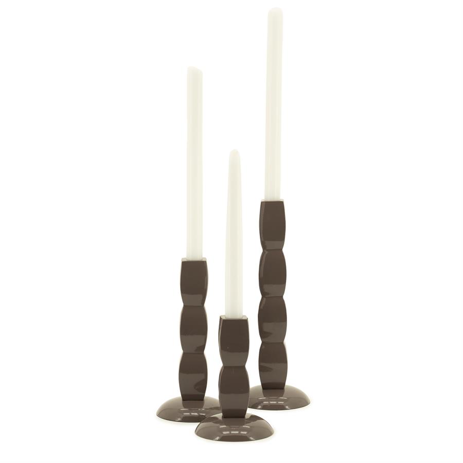 By-Boo Candle holder Prinz - dark taupe