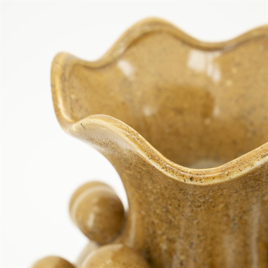 By-Boo Vase Viro - mustard