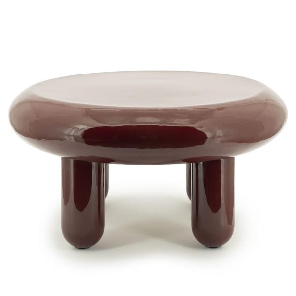 By-Boo Coffee table Balloon - burgundy