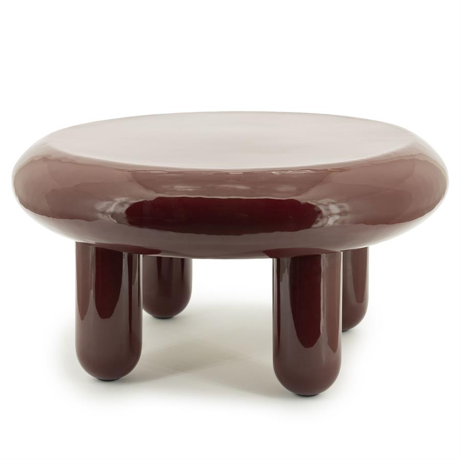 By-Boo Coffee table Balloon - burgundy