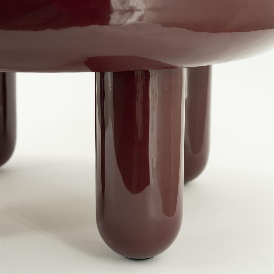 By-Boo Coffee table Balloon - burgundy