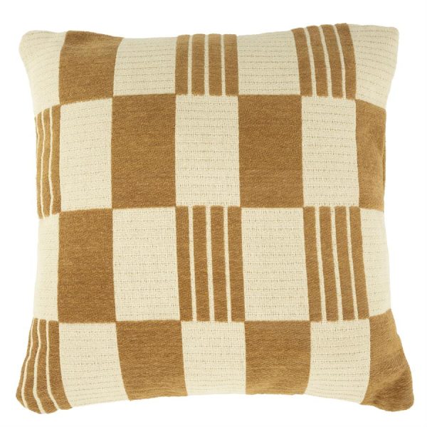 By-Boo Pillow Twist 45x45 cm - mustard