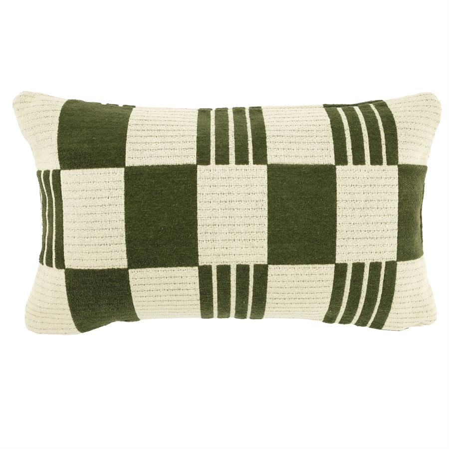 By-Boo Pillow Twist 35x55 cm - green