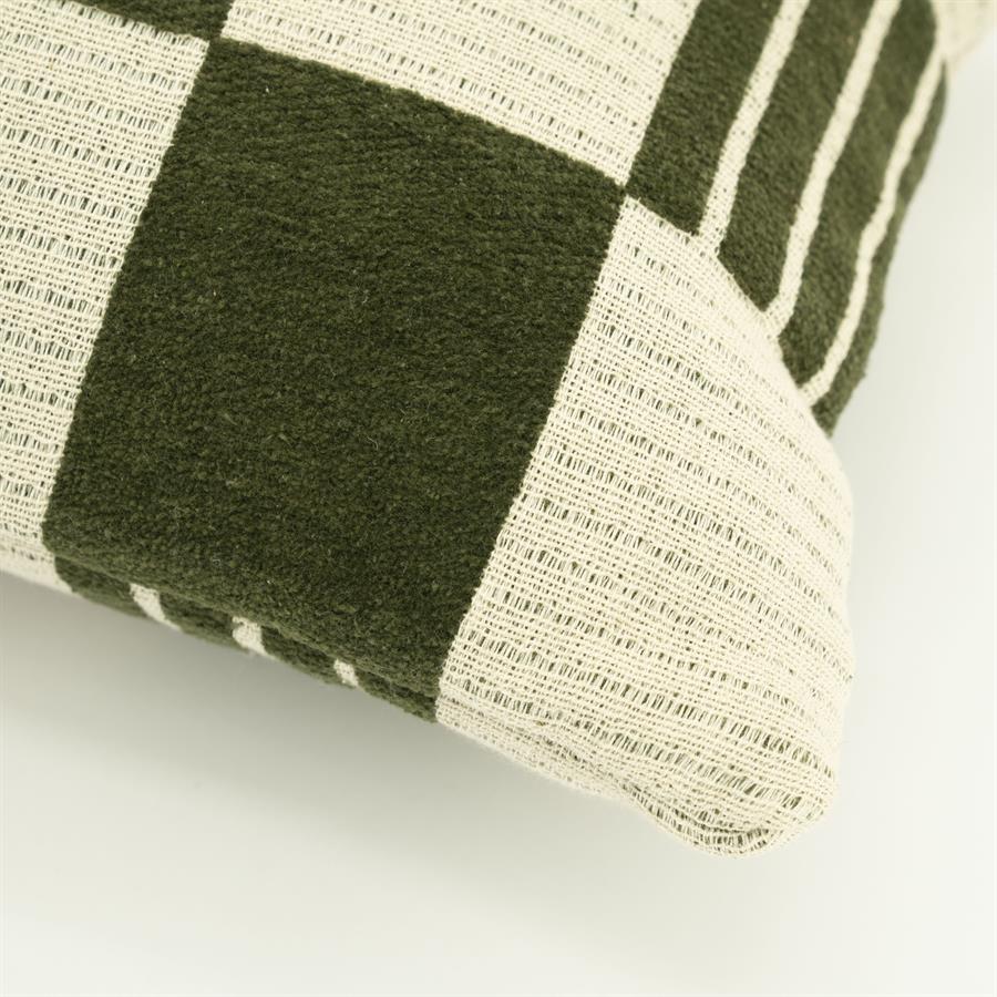 By-Boo Pillow Twist 35x55 cm - green