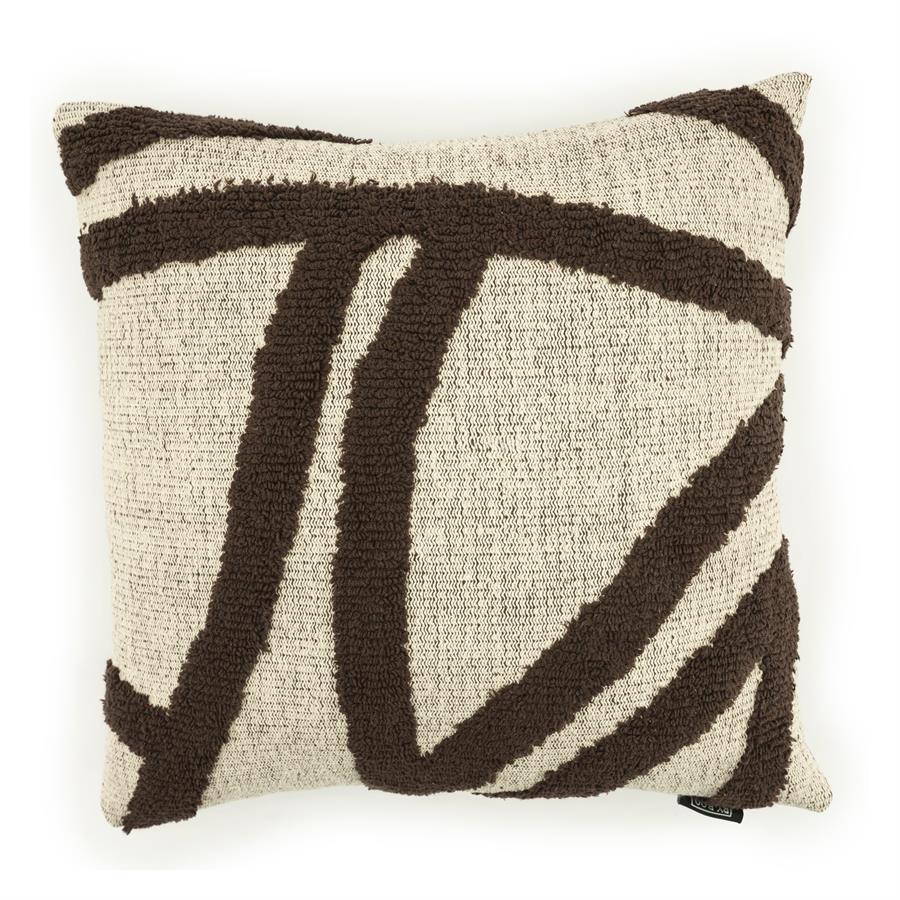 By-Boo Pillow Majani - dark brown