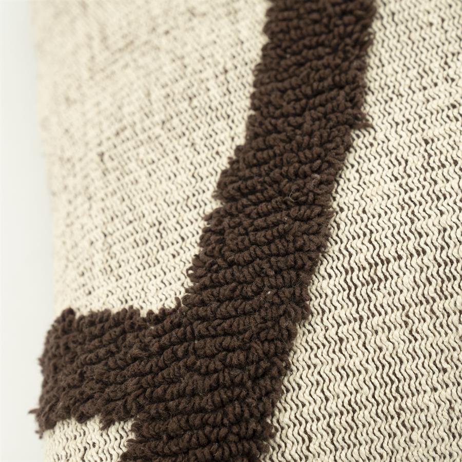 By-Boo Pillow Majani - dark brown