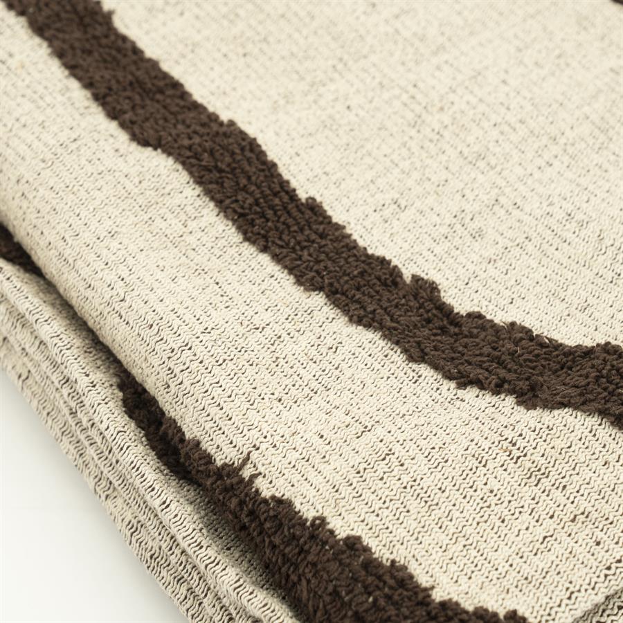 By-Boo Plaid Majani - dark brown