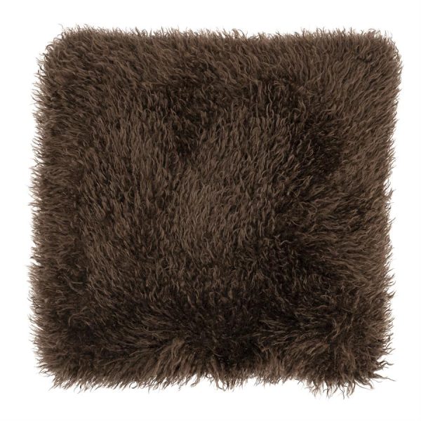 By-Boo Pillow Doodly 50x50 cm - dark brown