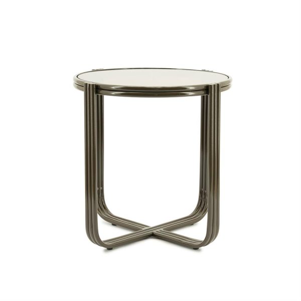 By-Boo Side table Groovy - brown