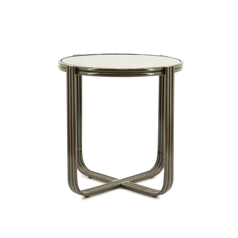 By-Boo Side table Groovy - brown