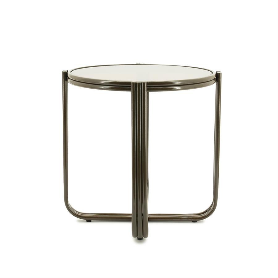 By-Boo Side table Groovy - brown