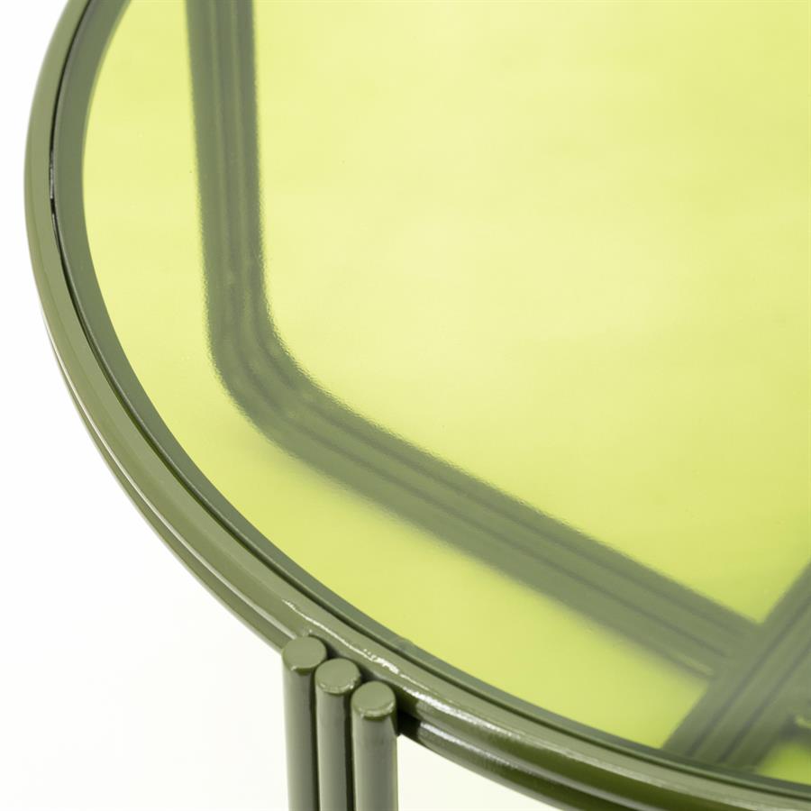 By-Boo Coffee table Groovy - green