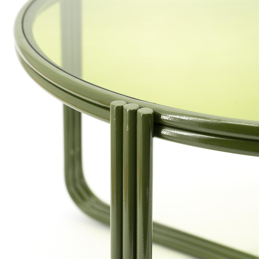 By-Boo Coffee table Groovy - green