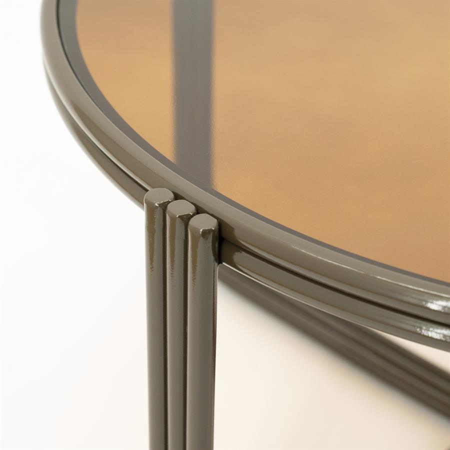 By-Boo Coffee table Groovy - brown