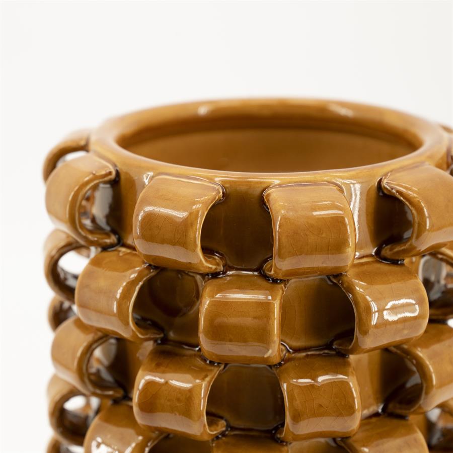 By-Boo Vase Loopa 1 - mustard