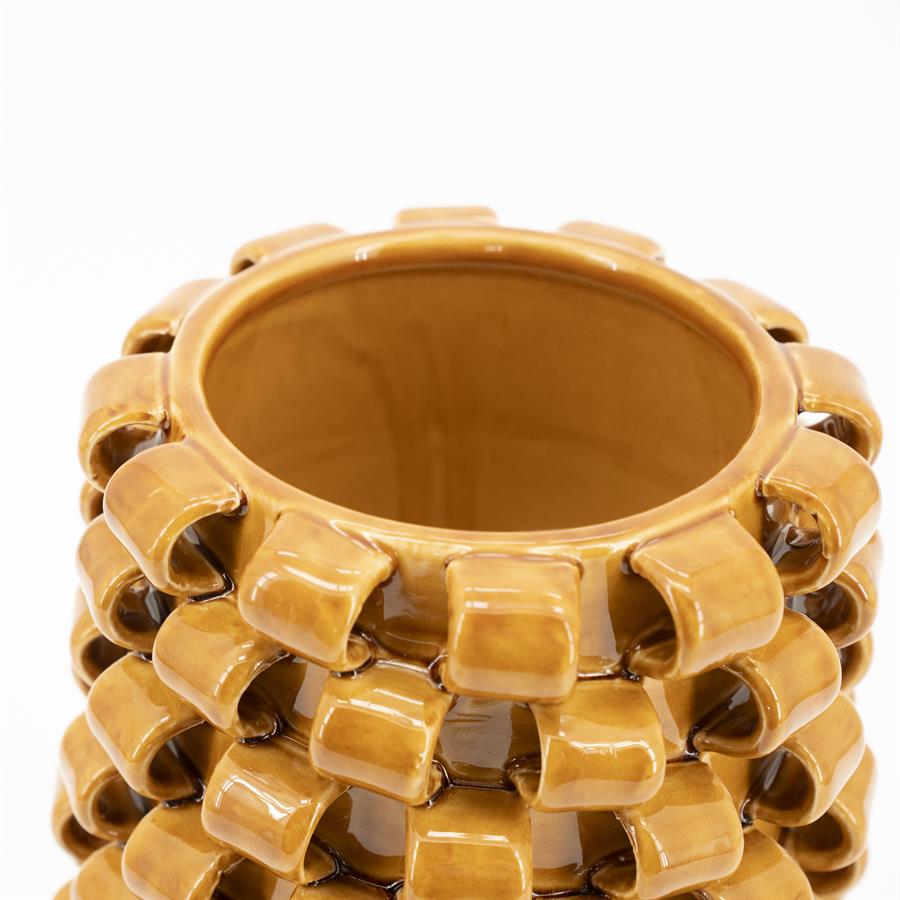 By-Boo Vase Loopa 2 - mustard