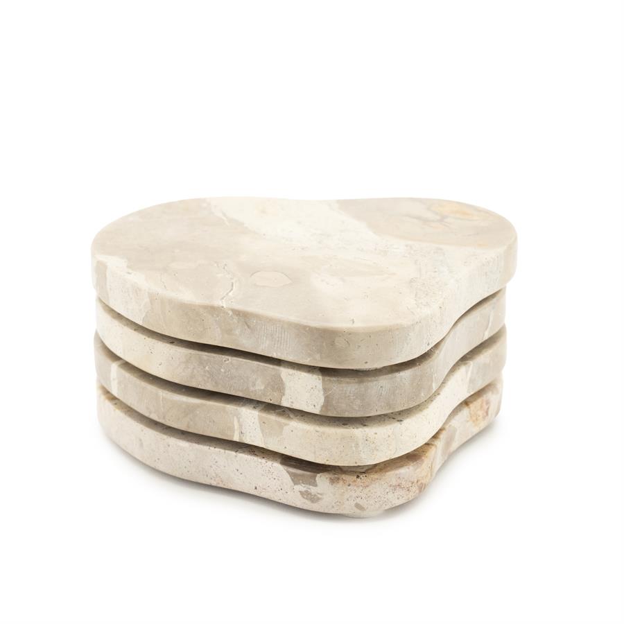 By-Boo Coaster Marrone (set of 4)