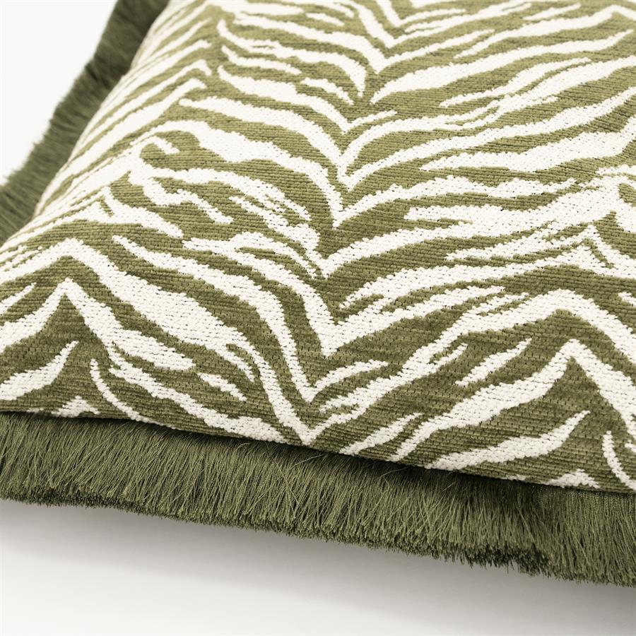 By-Boo Pillow Tigra 40x60 cm - green