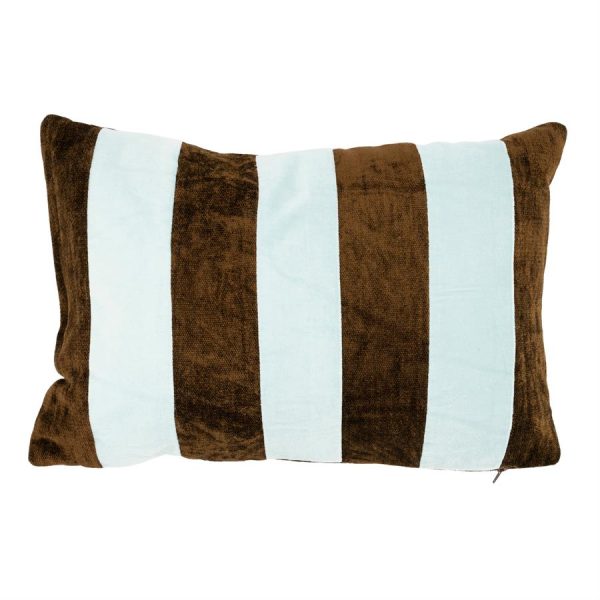By-Boo Stripey 40x60 cm - light blue / brown