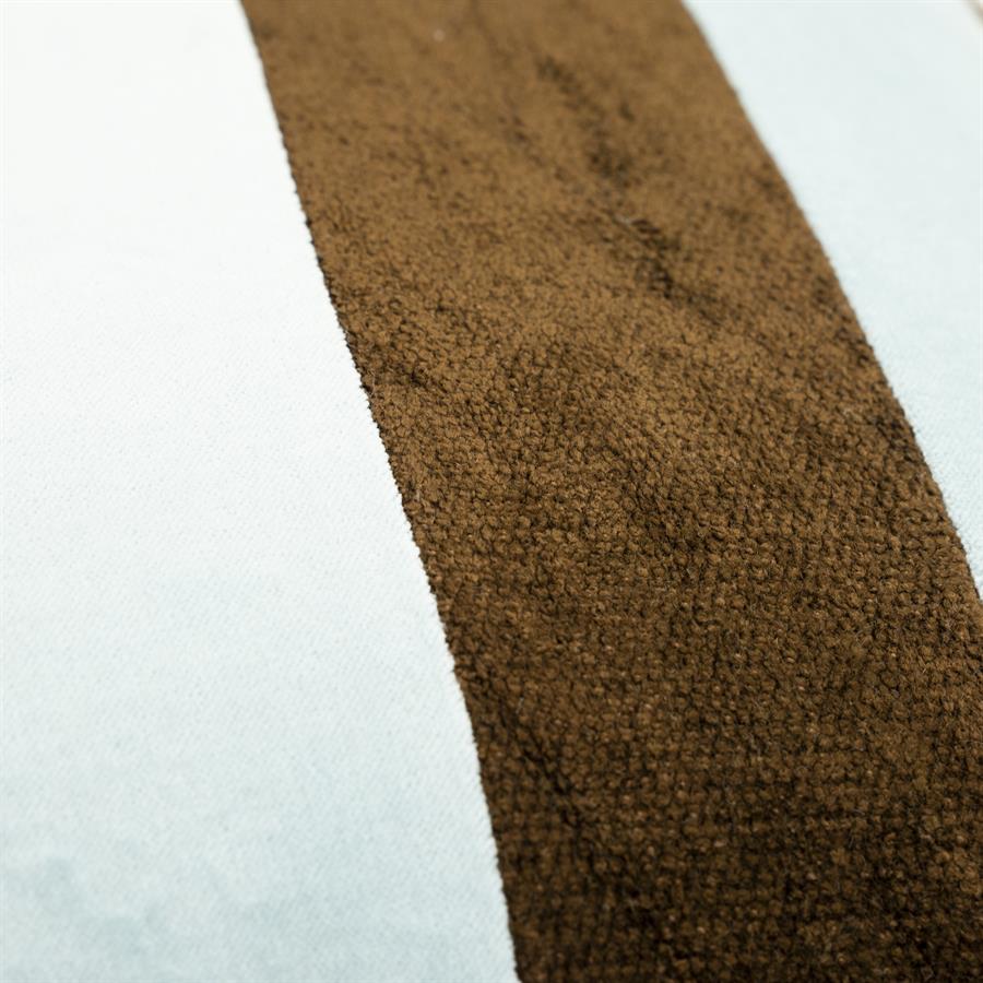By-Boo Stripey 40x60 cm - light blue / brown