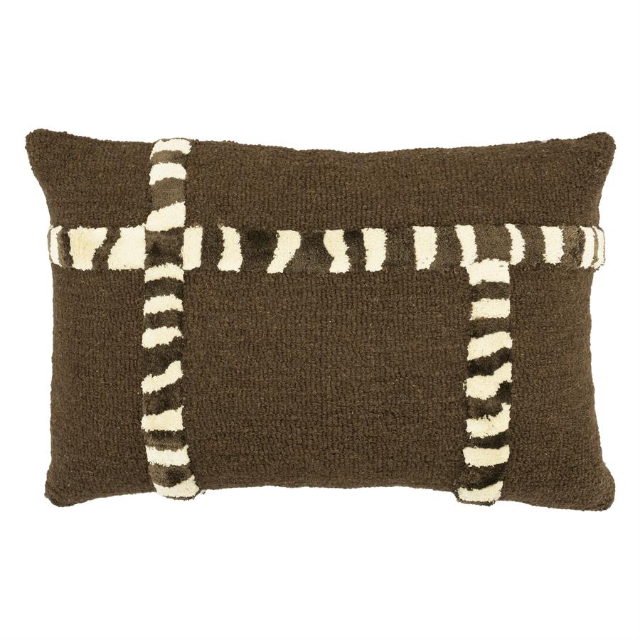 By-Boo Pillow StripeScape - brown