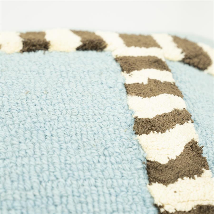 By-Boo Pillow StripeScape - light blue