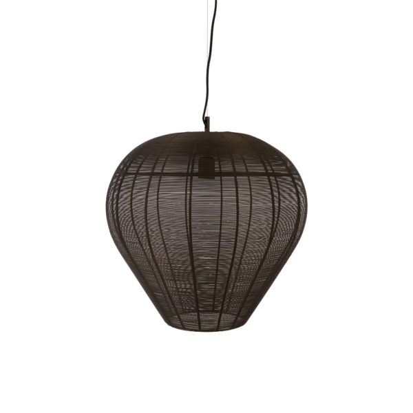 Light & Living Hanglamp Ø50x52 cm HORAN mat bruin-brons