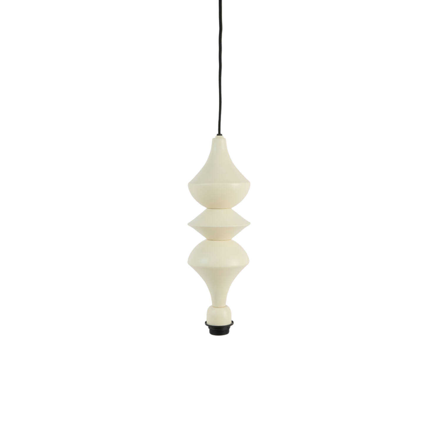 Light & Living Pendel Ø13x34 cm SIOTA mat crème