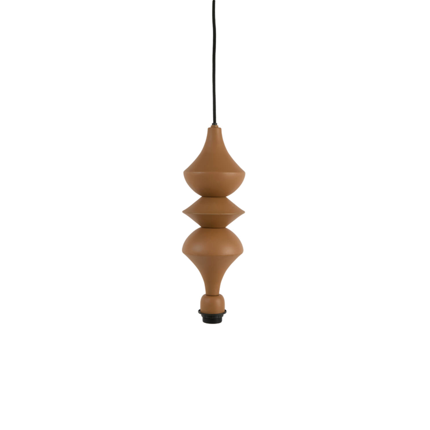 Light & Living Pendel Ø13x34 cm SIOTA mat terra