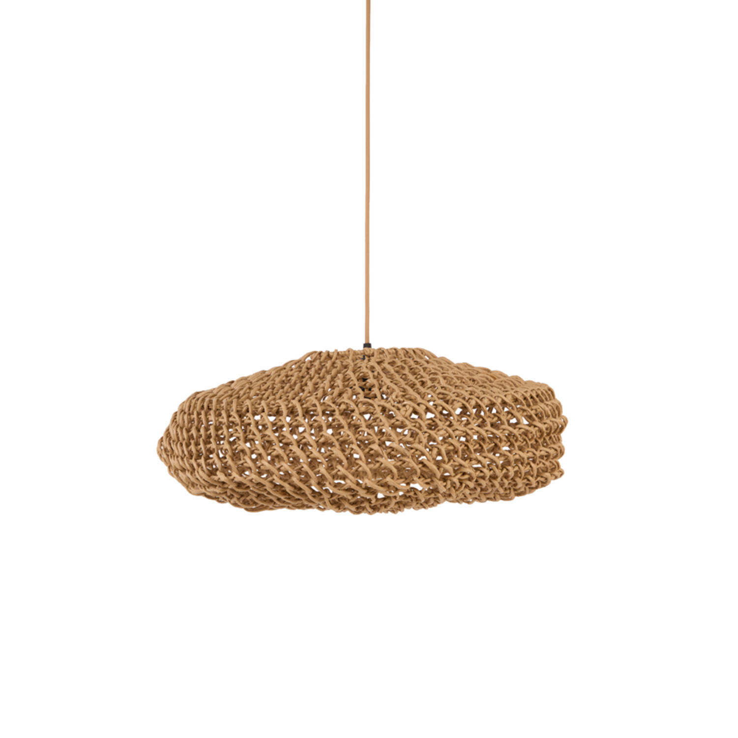 Light & Living Hanglamp Ø55x22 cm TWAN licht bruin