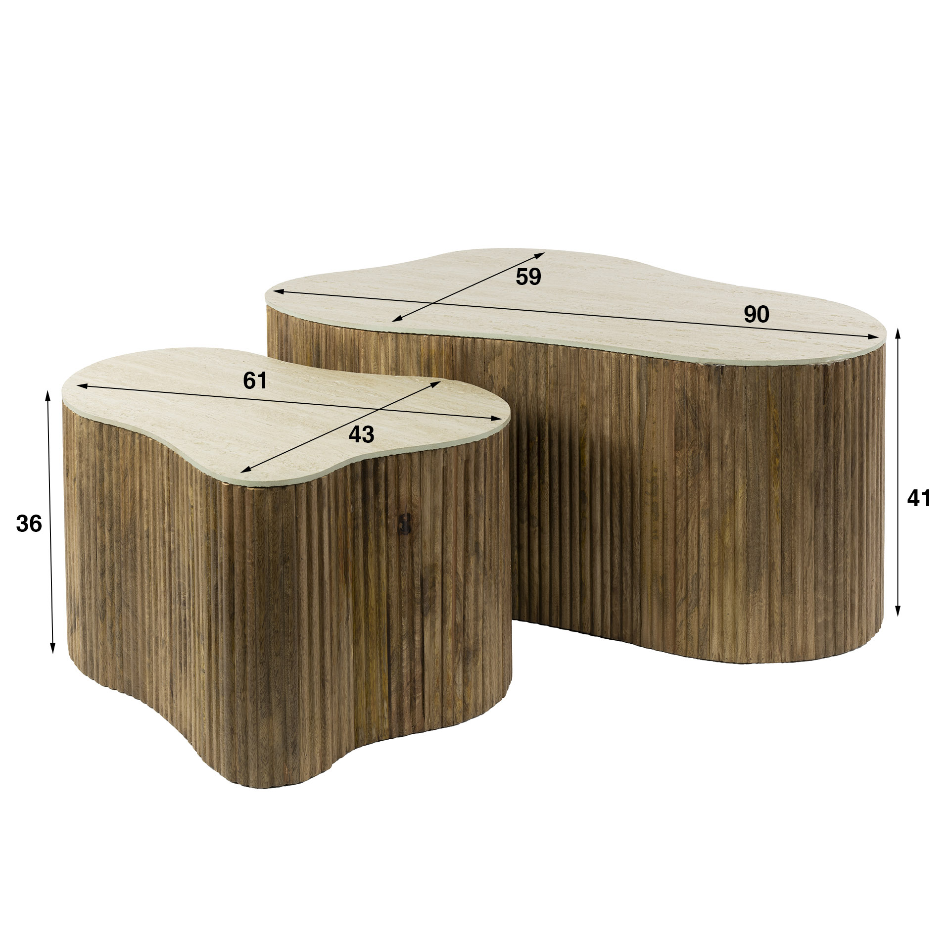Zijlstra Salontafel Nuovo shamrock set/2