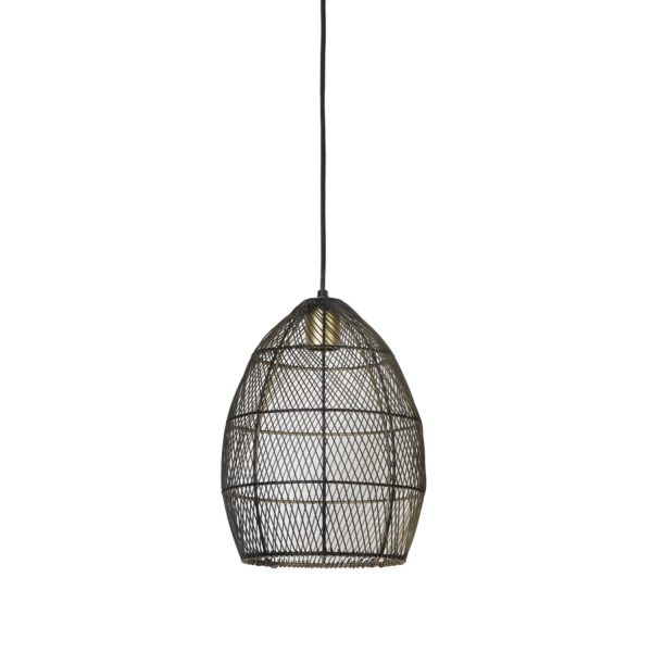 Light & Living Hanglamp Ø23x31 cm MEYA zwart-goud