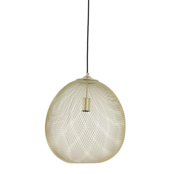 Light & Living Hanglamp Ø40x45 cm MOROC goud
