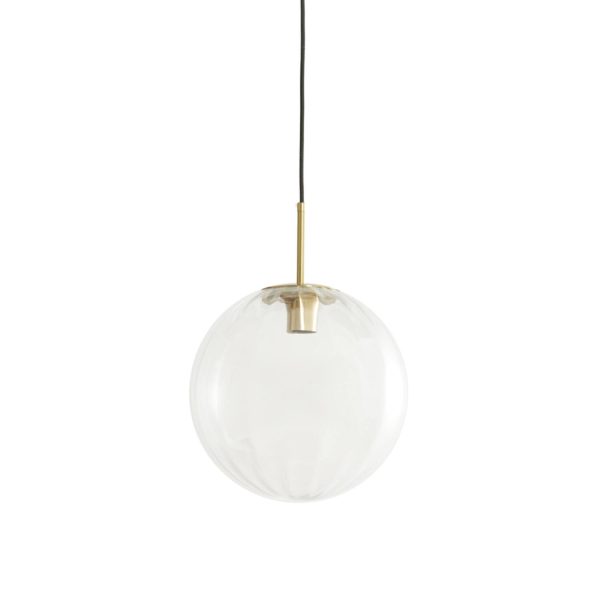 Light & Living Hanglamp Ø30 cm MAGDALA glas helder+goud