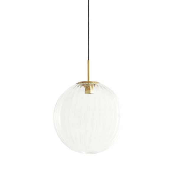 Light & Living Hanglamp Ø40 cm MAGDALA glas helder+goud