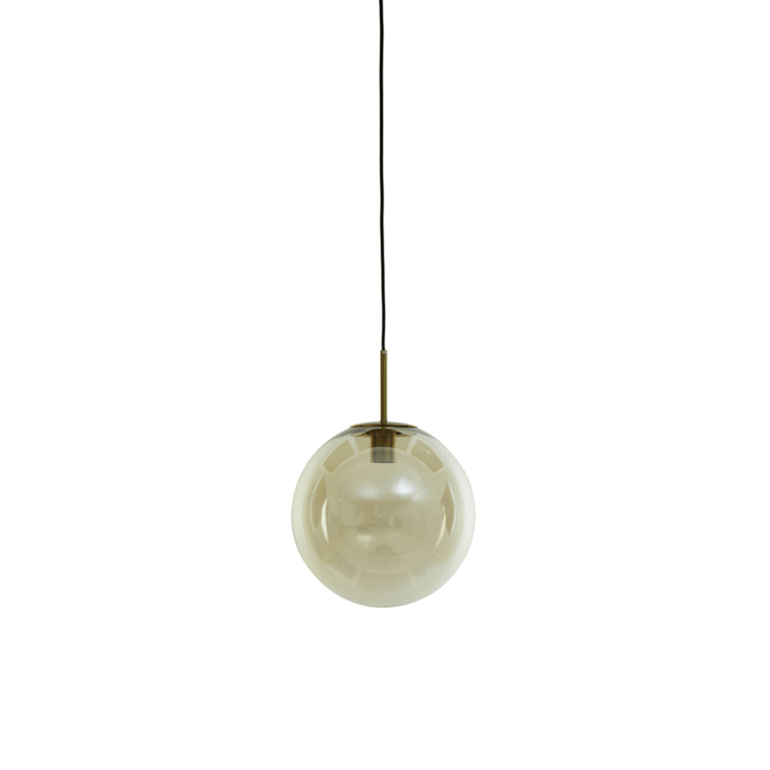 Light & Living Hanglamp Ø30 cm MEDINA glas amber+goud