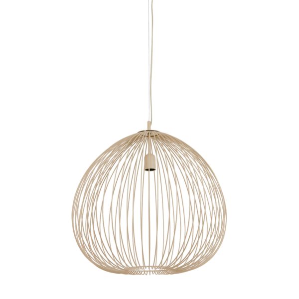 Light & Living Hanglamp Ø56x55 cm RILANA mat beige