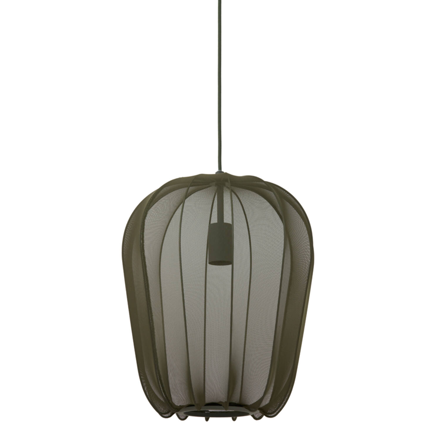 Light & Living Hanglamp Ø34x40 cm PLUMERIA donker groen