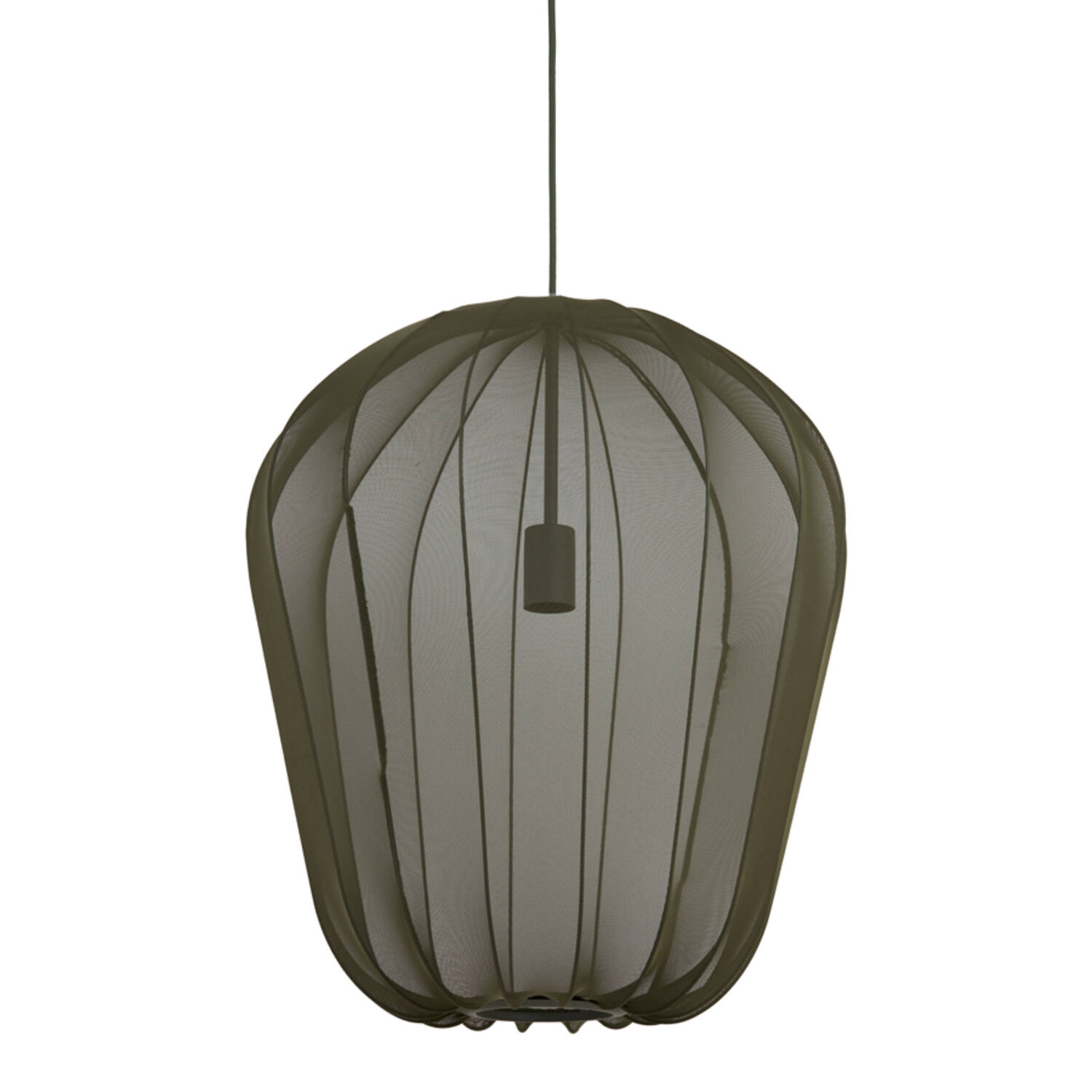 Light & Living Hanglamp Ø50x60 cm PLUMERIA donker groen