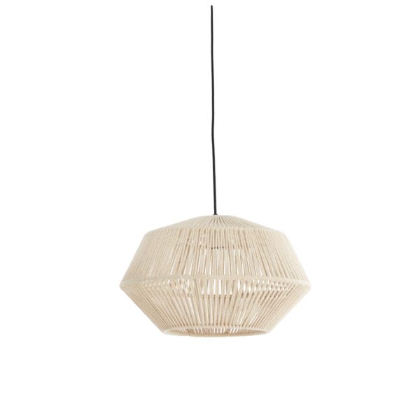 Light & Living Hanglamp Ø40x24 cm DEYA crème