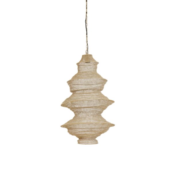 Light & Living Hanglamp Ø40x70 cm NAKISHA zand