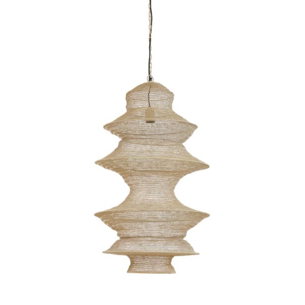 Light & Living Hanglamp Ø48x82 cm NAKISHA zand