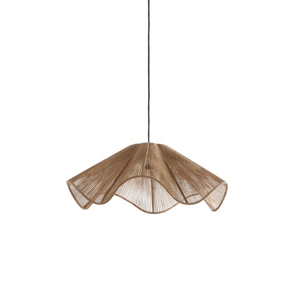 Light & Living Hanglamp Ø60x24 cm FODARA jute naturel
