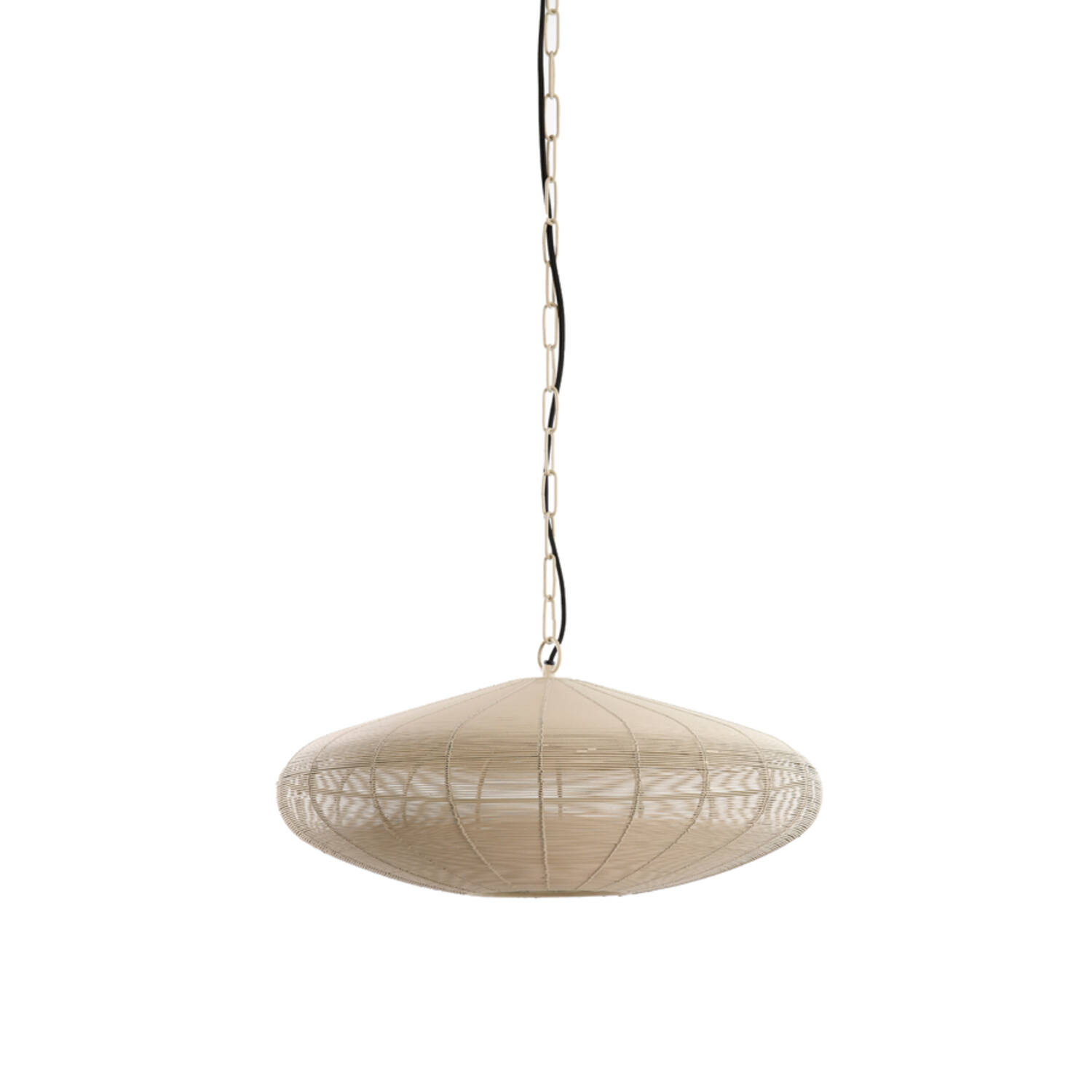 Light & Living Hanglamp Ø51x20 cm BAHOTO mat crème