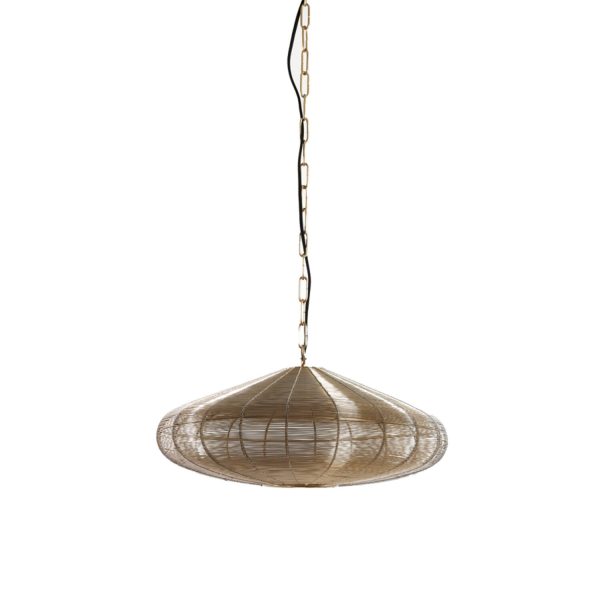 Light & Living Hanglamp Ø51x20 cm BAHOTO licht goud