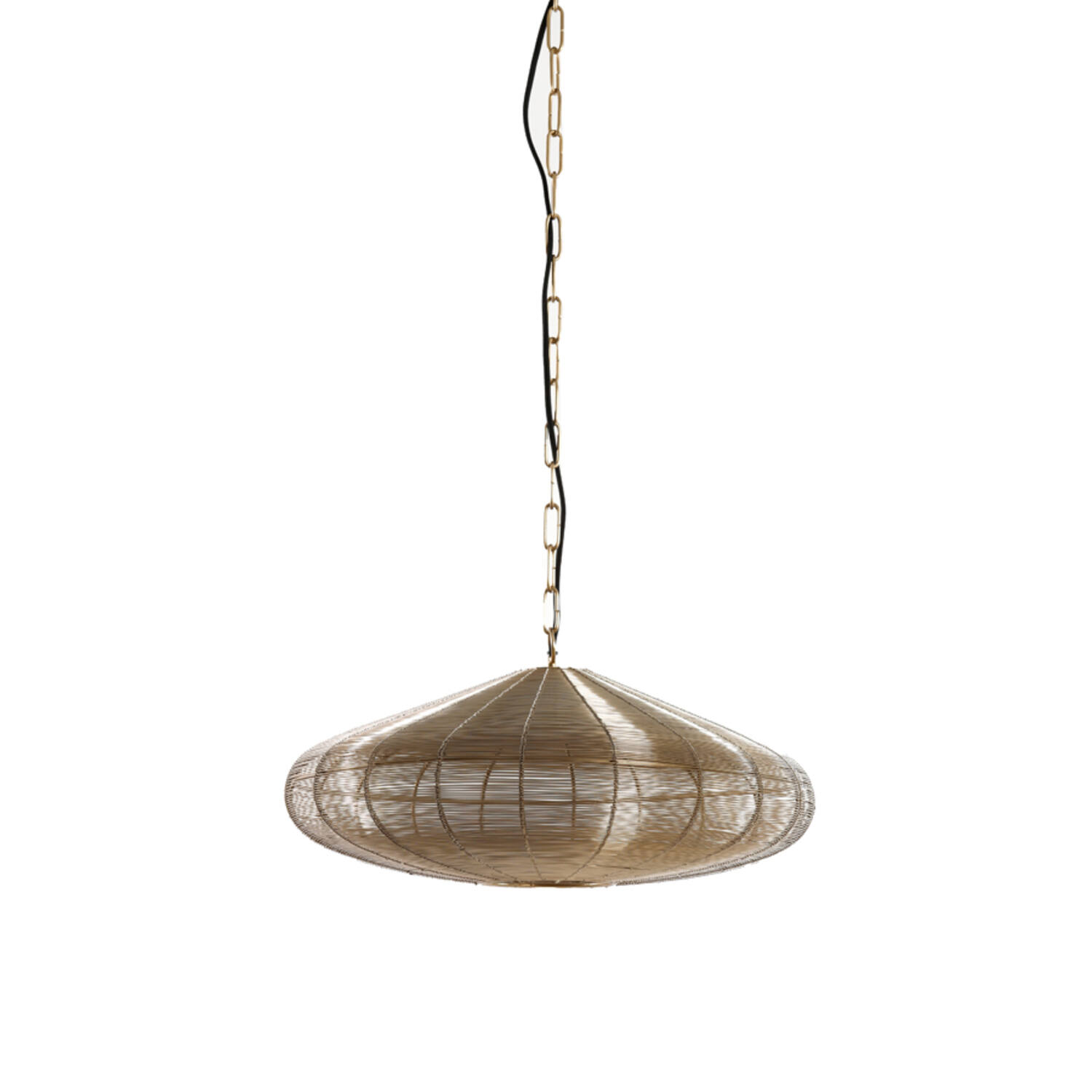 Light & Living Hanglamp Ø51x20 cm BAHOTO licht goud