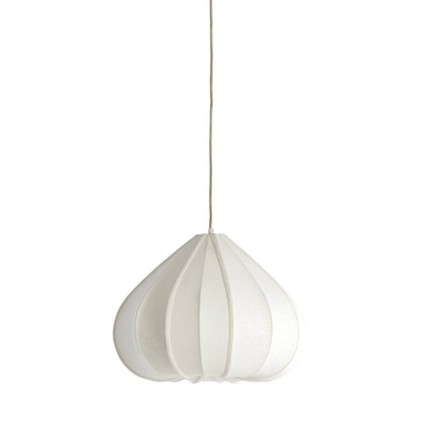 Light & Living Hanglamp Ø49x36 cm ZUBEDA wit